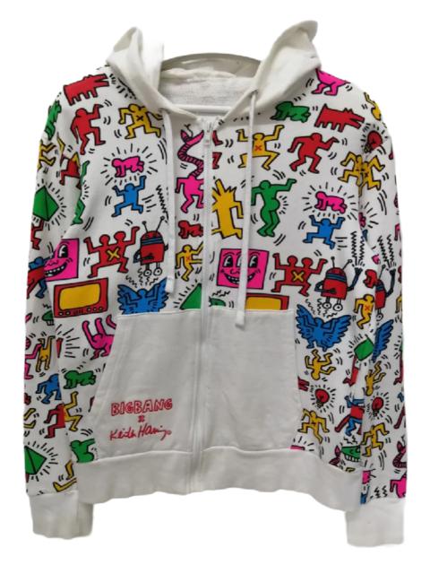 Other Designers Rare - KEITH HARING x BIGBANG Over Print Hoodie