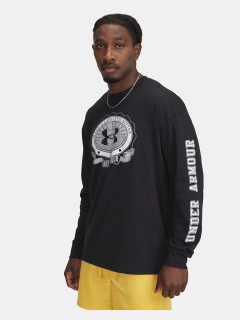 Under Armour Men's UA Heavyweight Crest Logo Long Sleeve