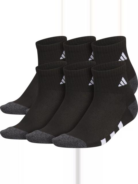 adidas adidas Youth Cushioned 6-Pack Quarter Socks