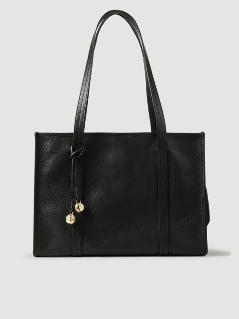 Sandro SOFT LEATHER TOTE BAG