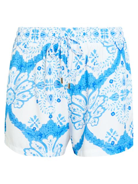 MELISSA ODABASH Melissa Odabash Annie Printed Woven Shorts