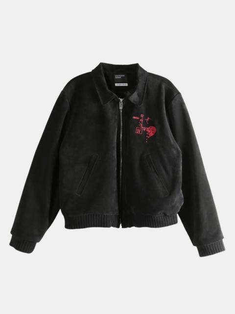 Enfants Riches Déprimés 030-546 Suede Constructivist Jacket