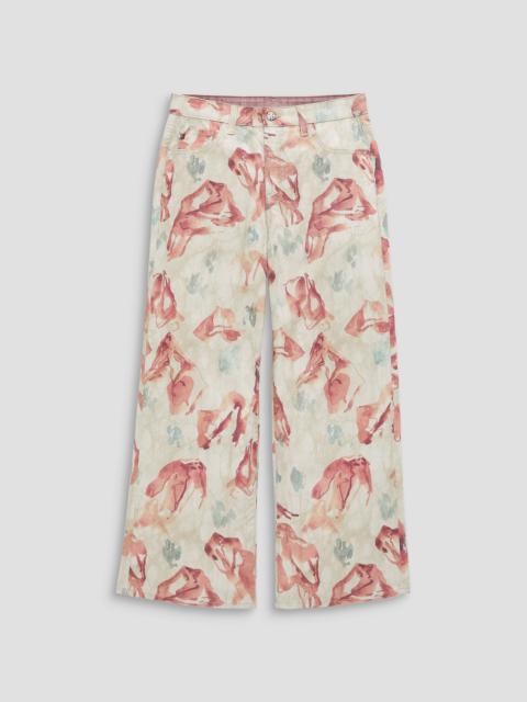 AG Jeans Saige Wide Leg Crop Pants