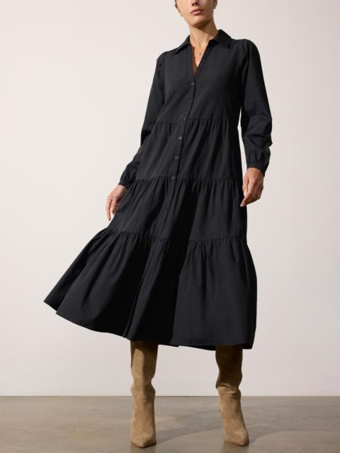 BROCHU WALKER The Long Sleeve Havana Dress