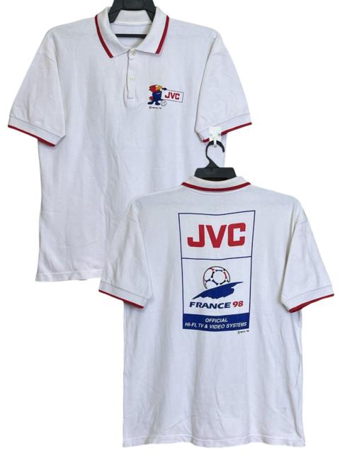 Other Designers Vintage 90s FRANCE FIFA WORLDCUP 98 sponsor by jvc shirts