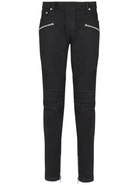 Balmain slim-fit biker jeans