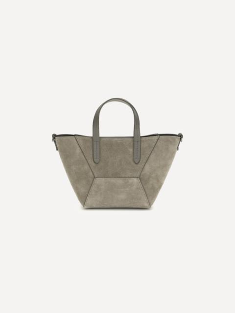 Brunello Cucinelli Suede Shoulder Bag