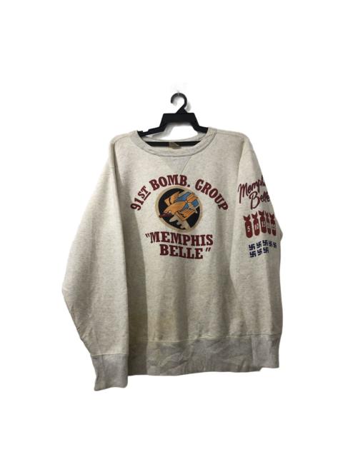 Buzz Rickson's Memphis Belle Air Force 91st Nazi Sweatshirt