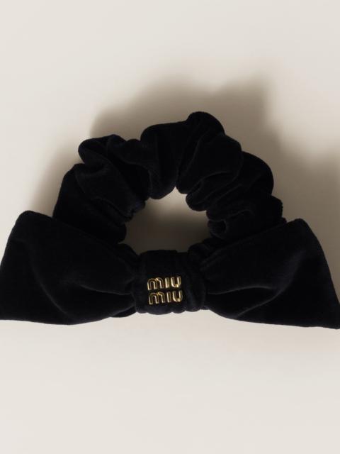 Miu Miu Velvet scrunchie
