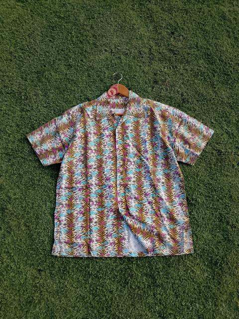 Other Designers Japanese Brand - Vintage Okinawa Paradise Surfwear Hawaiian Beachwear Shirt