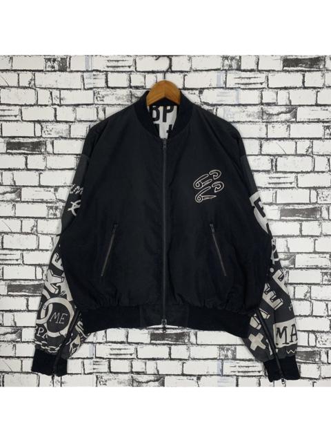 Other Designers Japanese Brand - Broken Planet Market(BPM) Design Punk Bomber Jacket