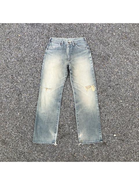 Other Designers Vintage Wrangler Blue Bell distressed Selvedge denim