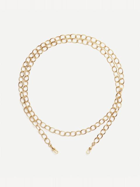MARIE LICHTENBERG 14ct Gold Rosa Micro Chain Necklace