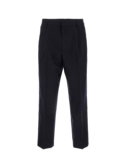 Dries Van Noten Midnight blue wool Pellow pant