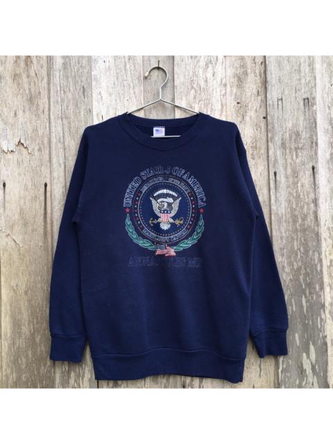 Other Designers Vintage - Vintage USA Annapolis MD Crewneck Sweatshirt Big Logo