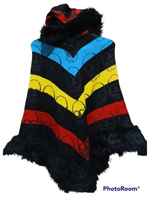 Other Designers Skulls - RARE CLOAKS GLAD NEWS DURABLE KNITWEAR SKULLPUNK SWAGGER