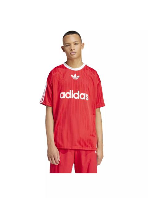 adidas Men's Adicolor Poly Tee - Red