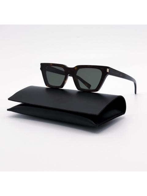 SAINT LAURENT New Saint Laurent Havana Green Sunglasses SL633 Calista 002