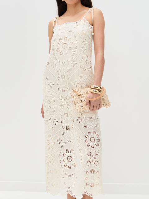 Zimmermann Rhiannon Embroidered Dress