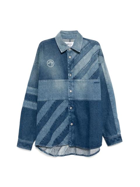 Ambush Patchwork Denim Shirt