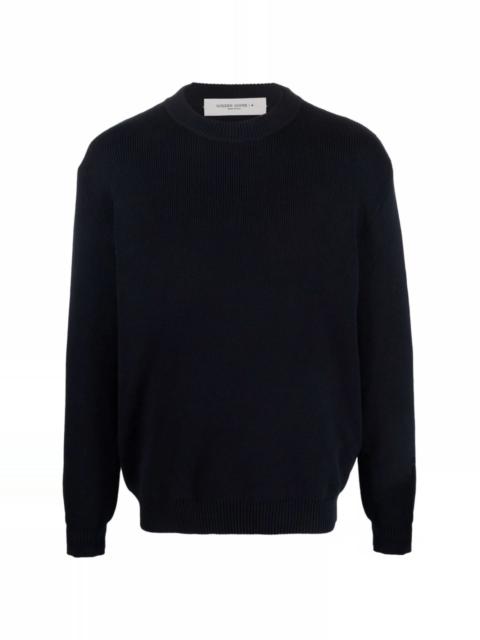 Golden Goose ribbed-knit crew-neck jumper