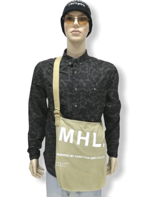 MARGARET HOWELL MHL Custom Adjustable Strap Canvas Fabric Sling Bag