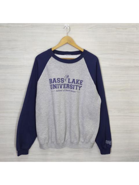 Other Designers Vintage - Bass lake University sweatshirt Large