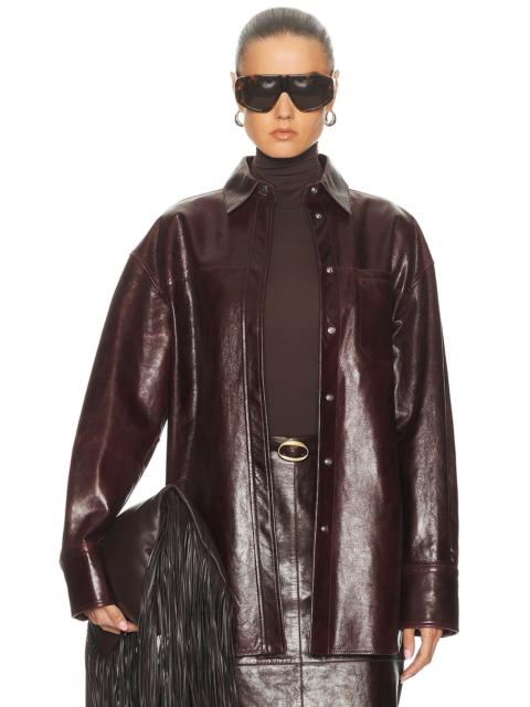 Sportmax Borel Leather Jacket