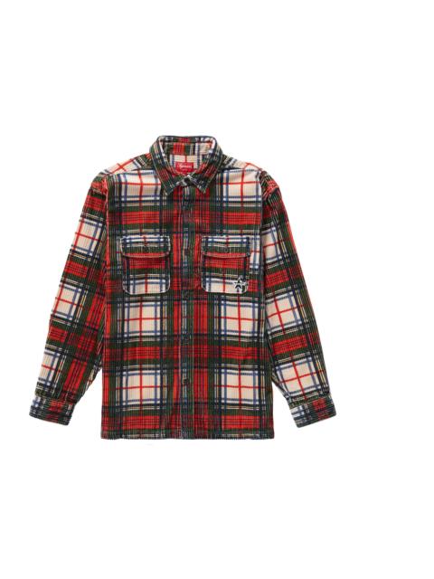 Supreme Supreme Corduroy Shirt (SS22) Plaid