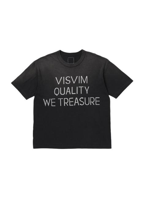 visvim JUMBO TEE S/S DMGD BLACK