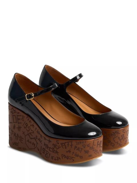 Chloé Women's Maxime Platform Pumps