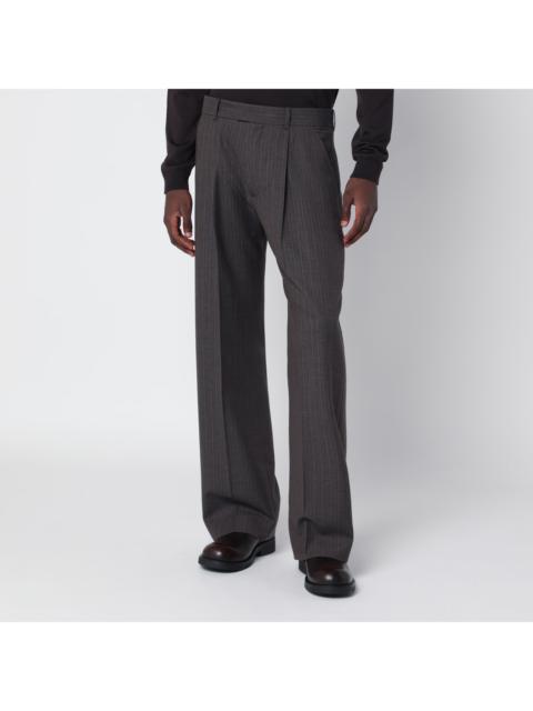 Our Legacy Our Legacy Striped Slack Pants In Wool And Cotton Men