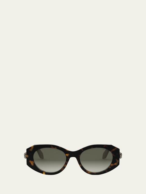 BVLGARI Serpenti Oval Sunglasses