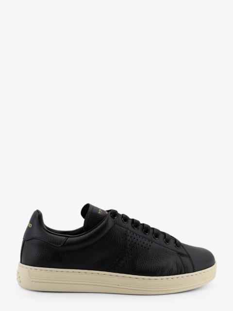 TOM FORD Tom Ford Warwick Leather Sneakers Black