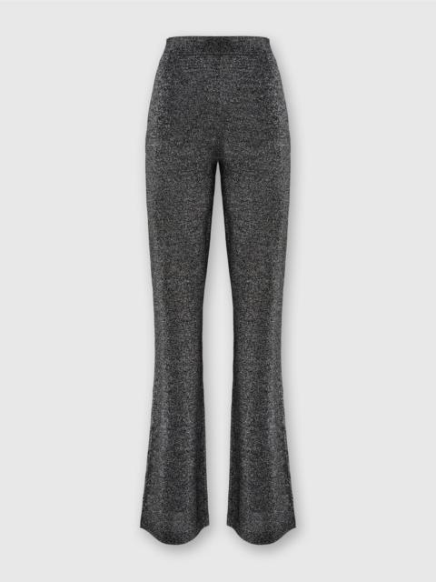 Missoni Straight Long Pants in Lamé