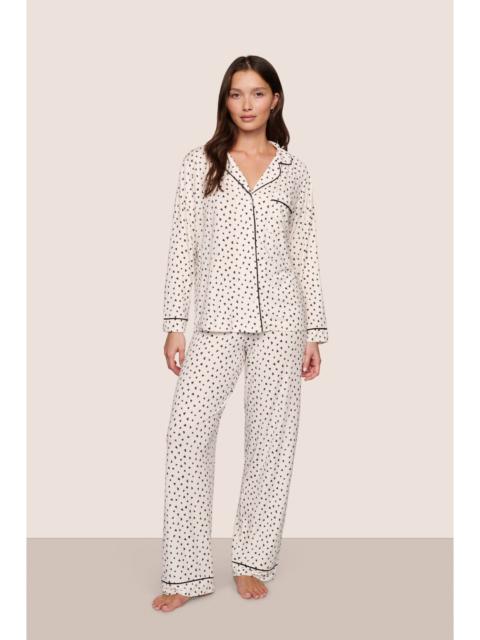 eberjey Gisele Printed TENCEL™ Modal Long PJ Set