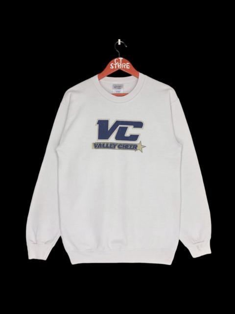 Other Designers Vintage Valley Cheer Sweatshirts Crew Neck Big Logo
