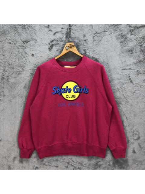 Other Designers Lee - VINTAGE SKATE GIRL CLUB LA PINK SWEATSHIRTS #5250-181
