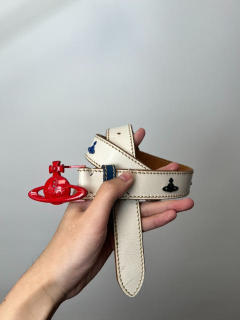 Vivienne Westwood Vivienne Westwood Saturn Leather Belt