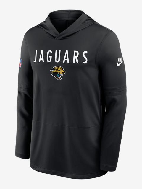 Nike Jacksonville Jaguars Pass Accuracy Men's Nike Dri-FIT NFL Long-Sleeve Hooded Top