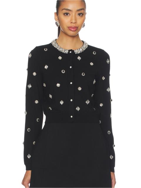 Alice + Olivia Dollie Embellished Cardigan