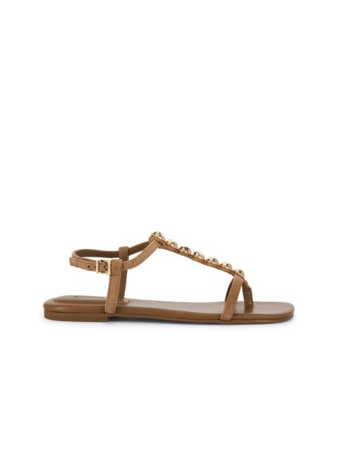 SIMKHAI Amaya Suede Thong Flat Sandal