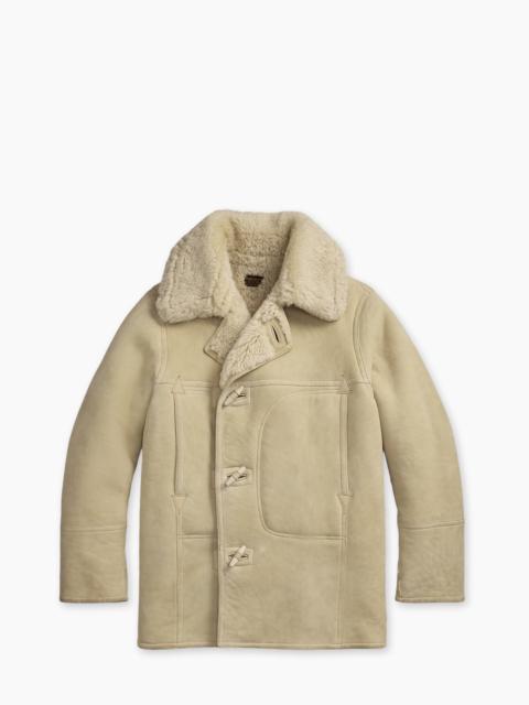 RRL by Ralph Lauren RRL REINHOLD SHEARLING COAT VINTAGE CREAM