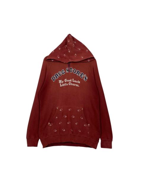 Other Designers Japanese Brand Drug Store's Big Logo Hoodie