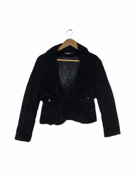 Other Designers DKNY - Vtg DONNA KARAN New York DKNY Peacoat Jacket Cropped Top