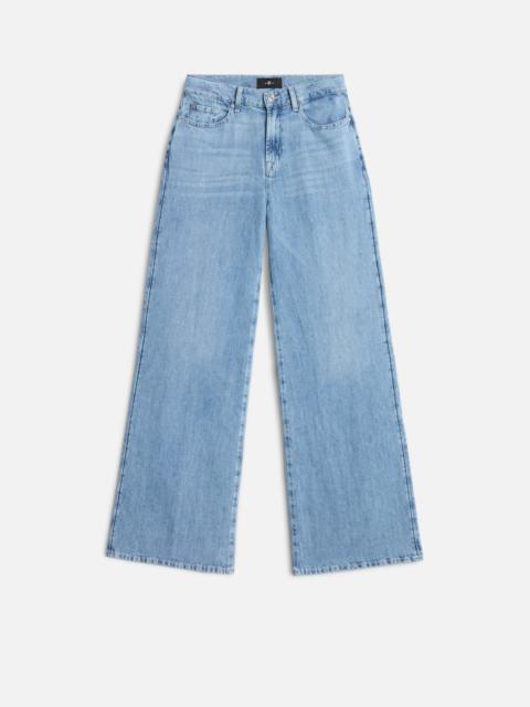 7 For All Mankind TAILORLESS LOTTA in Indigo Linen Iris