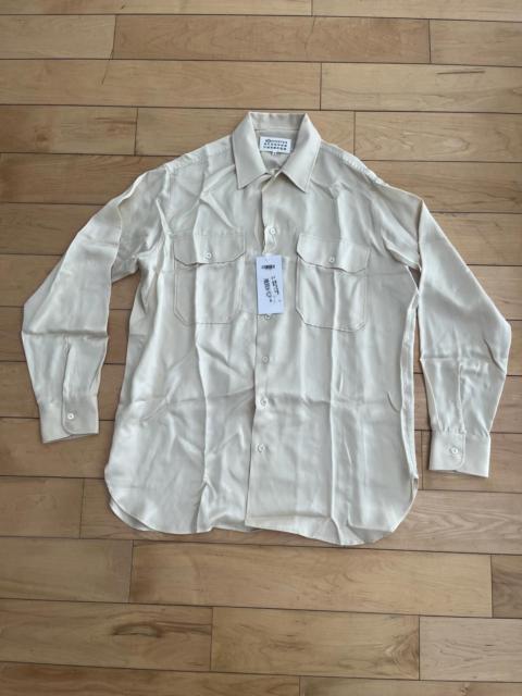 Maison Margiela NWT - Maison Margiela 4 stitch Satin Shirt