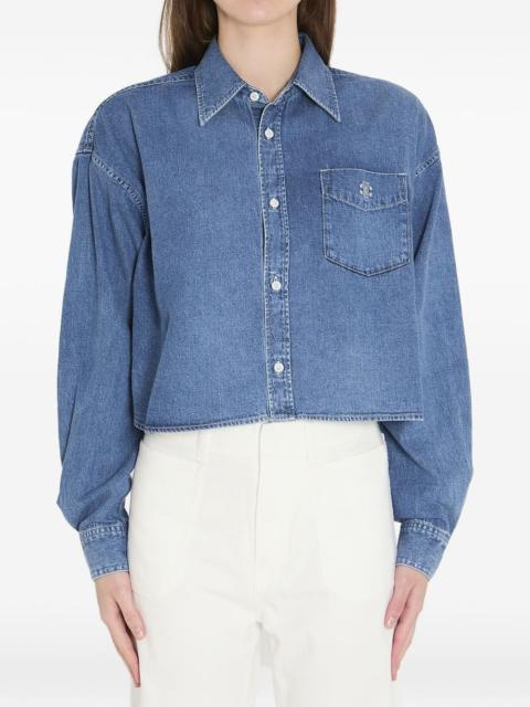 CELINE Celine Women Denim Cotton Shirt