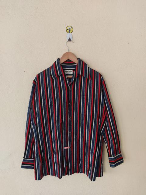 Other Designers Vintage - VINTAGE PIERRE CARDIN MULTICOLOR STRIPE SHIRT