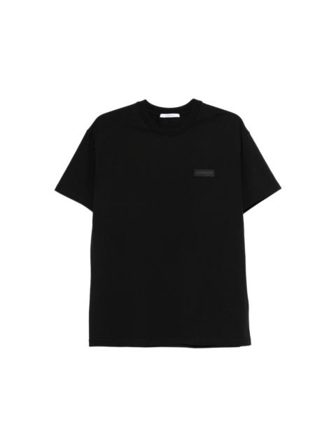 logo-patch cotton T-shirt